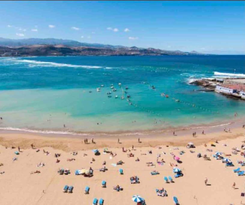 2 Bedrooms Flat 50 Mts Away From Las Canteras Beach Las Palmas Buitenkant foto